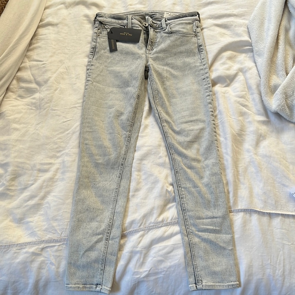Rag & Bone Mid rise Cate skinny jeans NTWs